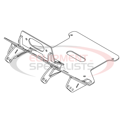 (Boss Products) [LTA12142-03] SKID PLT WLDMT, UC, CAN-AM DFDR, XT, 16+ [BL