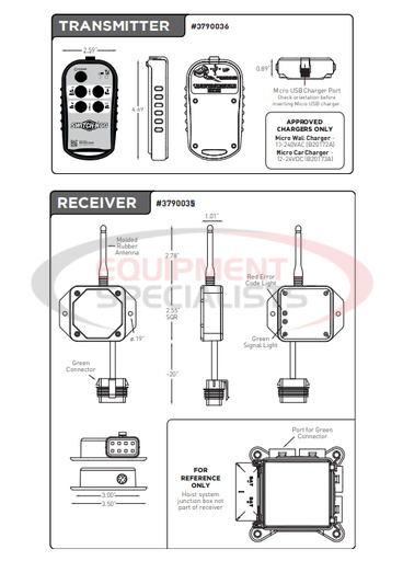 (Switch-N-Go) [3790034] WIRELESS CONTROLLER FOR GEN 2