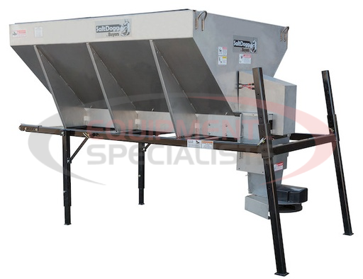 (Buyers) [14708F467211] SaltDogg? 8 Ft. X 46 In. Electric Auger Stainless Steel Spreader