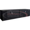 18x18x96 Inch Pro Series Black Steel Truck Box