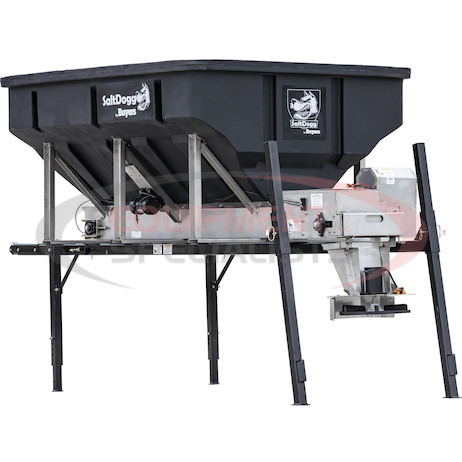 (Buyers) [PRO4000CH] 4.0 Cubic Yard Electric Poly Hopper Spreader, Chain