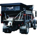 6.0 Cubic Yard Electric Black Poly/Stainless Steel Hopper Spreader, Auger
