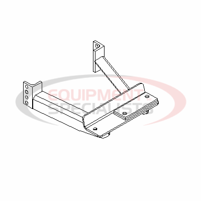 (Boss) [LTA05385-03] ANGLE BRKT, RANGER, 98UP [WELD, BLACK]