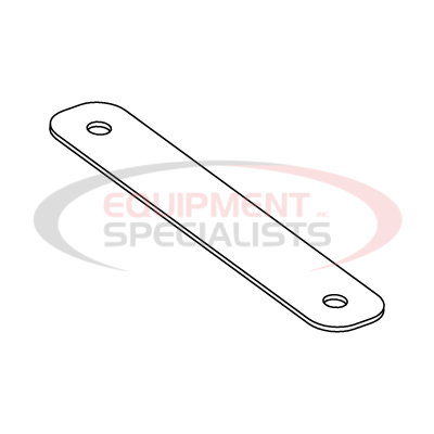 REAR SHIM, JD GATOR 835/865, 18+ [BLACK]