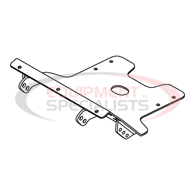 SKID PLT WLDMT, KAWI MULE PRO, 2015+ [BLAK]
