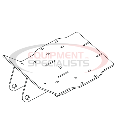 (Boss) [LTA12762-03] SKID PLT, UC, YAMAHA RHINO, 04-13 [WELD] [