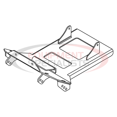 (Boss) [LTA12855-03] SKID PLT, UC, YAMAHA VIKING, 13+ [WELD]