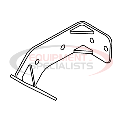 MOUNT-LH, UC, HOND-PIONEER, 14+ [WELD, BLK]