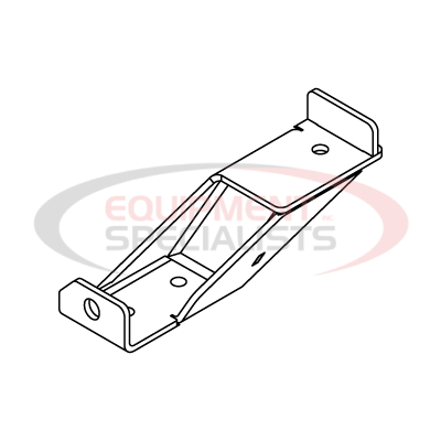 (Boss) [LTA13330-03] BUMPER BKT, DR, KUBOTA, X [BLACK]