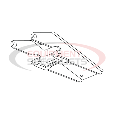 (Boss) [LTA13381-03] HOOK ASM, TORO WORKMAN HDX [WELD] [BLACK]