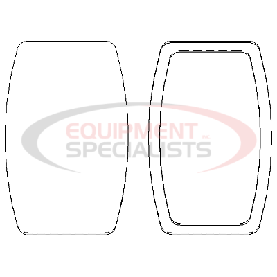 LIGHT, TRN SIG LNS W/GASKET, AUX