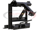 SnowDogg? Fabricator Plow Hitch Assembly-Blank Bottom-4 Inch Cylinder
