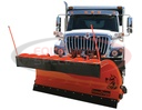 SnowDogg? Full Trip Steel MuniPlow 12 Foot x 42 Inch-Swivel-4 Inch Cylinder