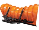 EXPRESSWAY PLOW - 12 FOOT CARBON STEEL BLADE, FULL TRIP, DROP PIN, 4 INCH CYLINDERS