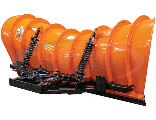 (Buyers) [1664310102] EXPRESSWAY PLOW - 12 FOOT CARBON STEEL BLADE, FULL TRIP, DROP PIN, 4 INCH CYLINDERS