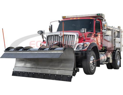 (Buyers) [1664530301] SnowDogg? Poly Municipal J-Plow - 12 Foot Blade, Swivel Adapter