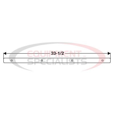 STRAP, SNOW DEFLECTOR, UTV, POWER-V, XT [BLA]