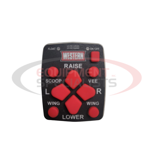 (Western) [96460] PC BOARD&amp;KEYPAD 9BUTTON 10-PIN ROUND CONNECTOR