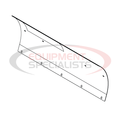 BLADE SKIN, POLY, 4'0", ATV/UTV, 17+