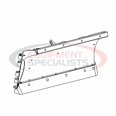 (Boss) [BAL09804] BLADE HALF W/EDGEPOLY, RT3, LEFT, 9'2, FCE