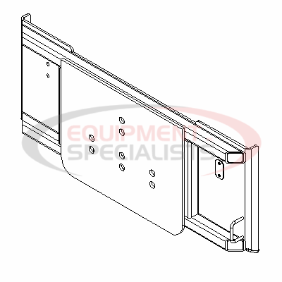 (Boss) [VHD06200-03] ADAPTER, UNIV, TRIPEDGE SKDSTR [WELD, BLK]