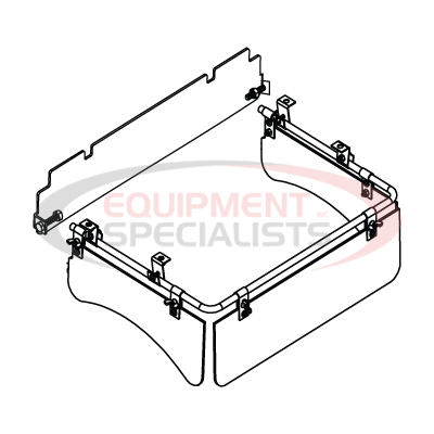 (Boss) [WBS15868] DEFLECTOR ASSY, BROADCAST, 16+