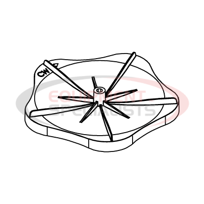(Boss) [WBS15974] SPINNER, 100 LB, POLY, BRCAST, 17+