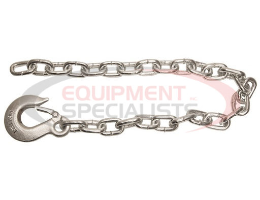 (Buyers) [11275] Individually Packaged BSC3835 - 3/8x35 Inch Class 4 Trailer Safety Chain With 1-Clevis Style Slip Hook-43 Proof