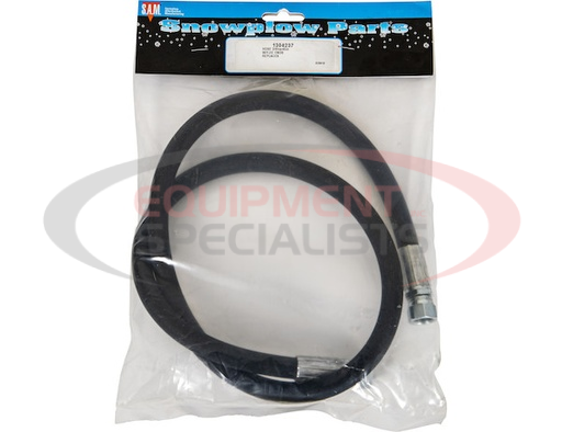(Buyers) [1304301] SAM Hydraulic Hoses 1/4 x 36 Inch With MP Ends-Replaces Fisher #4424-Bulk