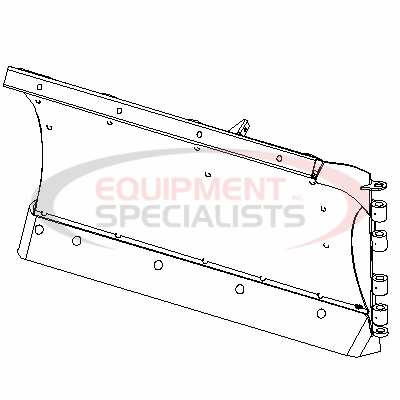 BLADE HALF W/EDGEPOLY, RT3, RH, 9'2, FCE