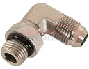 SAM 90° HYDRAULIC ADAPTER 9/16 O-RING TO 1/4 NPTF/NPSM-REPLACES FISHER #56723