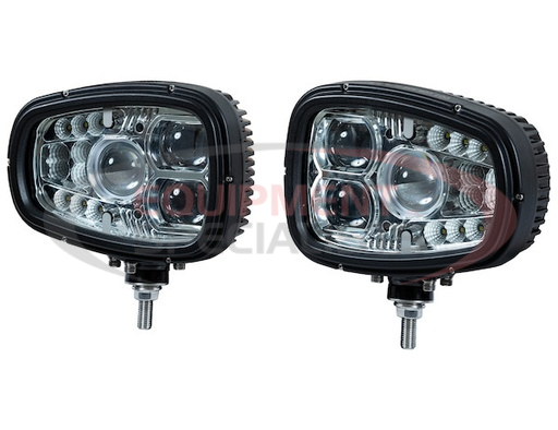 (Buyers) [1312000] SAM Universal Heated LED Snow Plow Headlights