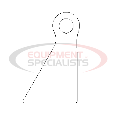 HINGE PIN YOKE, RIGHT, LOWER, RT3 V-BLADE