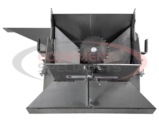 (Buyers) [142005ASS] Replacement Standard Stainless Steel Chute for SaltDogg? Spreader 1400 Series