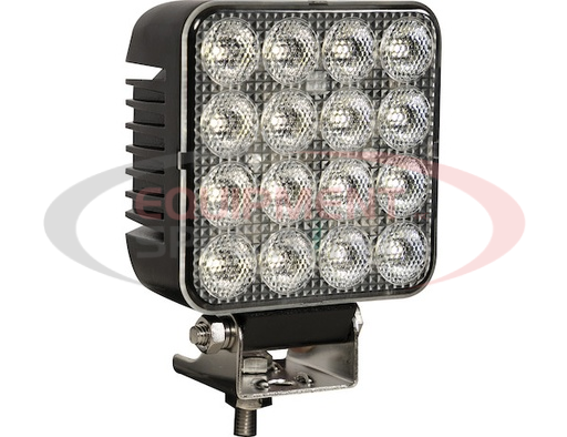 (Buyers) [1492230] Ultra Bright 4.5 Inch LED Combination Flood/Strobe Light - Square