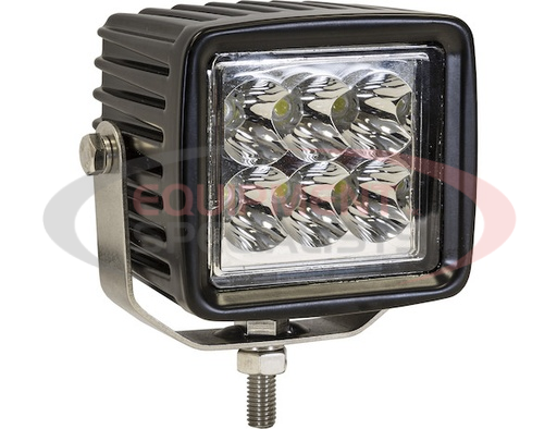 (Buyers) [1492237] 3 Inch Square LED Clear Spot Light