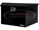 27 Inch Wide Gloss Black Steel Trailer Tongue Truck Box