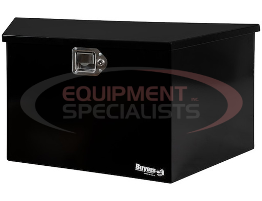 (Buyers) [1701281] 27 Inch Wide Gloss Black Steel Trailer Tongue Truck Box