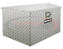 49 Inch Wide Diamond Tread Aluminum Trailer Tongue Truck Box