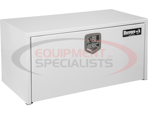 (Buyers) [1702400] 18x18x24 Inch White Steel Underbody Truck Box