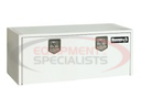 18x18x48 Inch White Steel Underbody Truck Box
