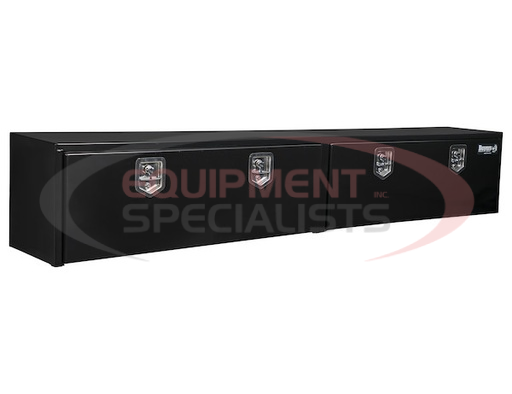 (Buyers) [1702960] 16x13x96 Inch Black Steel Topsider Truck Box