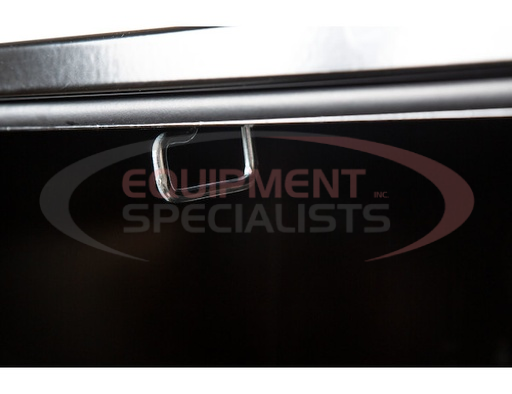 (Buyers) [1703103] 14x16x30 Inch Black Steel Underbody Truck Box With Paddle Latch