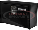 15x10x24 Inch Black Steel Underbody Truck Box with T-Handle