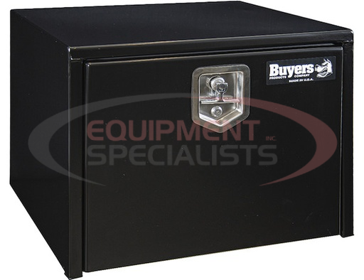 (Buyers) [1704303] 24x24x30 Inch Black Steel Underbody Truck Box