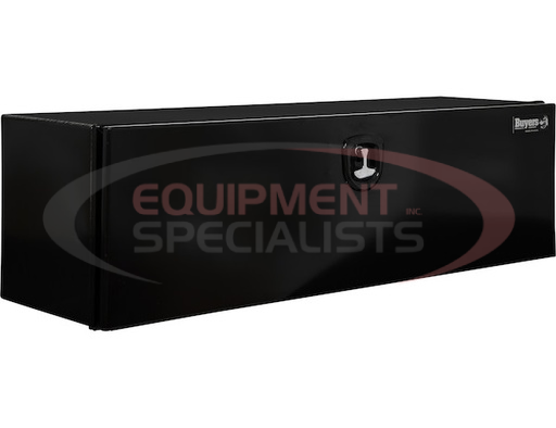(Buyers) [1706975] 18x18x60 Inch Black Pro Series Smooth Aluminum Underbody Truck Box