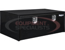 18x24x48 Inch Black Steel Underbody Truck Box