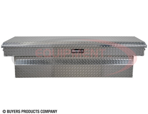 (Buyers) [1709425] 23x27x71 Inch Diamond Tread Aluminum Crossover Truck Box