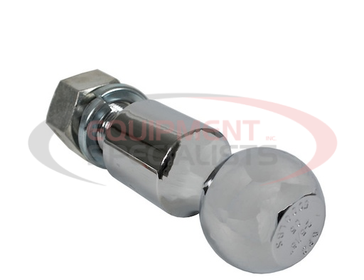 (Buyers) [1802175] 2-5/16 Inch Bulk Chrome Hitch Balls With 1-1/4 Shank x 2-1/2 Long + 2 Inch Riser