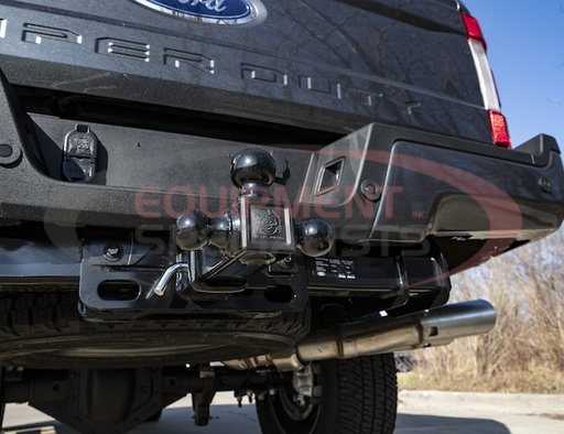 (Buyers) [1802250] Tri-Ball Hitch with Black Towing Balls - 2-1/2 Inch Receiver